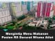 Menu Makanan Pasien RS Darurat Wisma Atlet