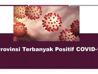 5 Provinsi Terbanyak Positif COVID-19