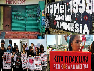 GERAK Perempuan Tuntut Penuntasan Pelanggaran HAM dan Perkosaan Massal Mei 1998