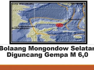 Bolaang Mongondow Selatan Diguncang Gempa M 6,0