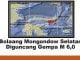 Bolaang Mongondow Selatan Diguncang Gempa M 6,0