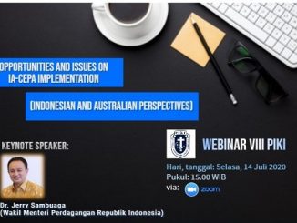 Webinar PIKI Bahas IA CEPA, Wamendag Jerry Sambuaga: “Bea Masuk Produk Produk Indonesia ke Australia Jadi 0 Persen, Ini Sebuah Prestasi”