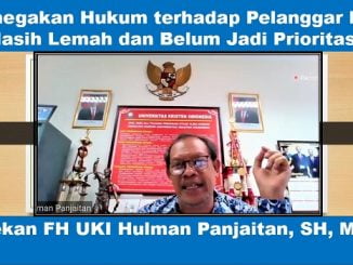 Dekan FH UKI Hulman Panjaitan: Penegakan Hukum terhadap Pelanggar HKI Masih Lemah dan Belum Jadi Prioritas  
