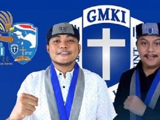 Dari Kiri: Ketum PP GMKI Jefri Gultom dan Sekum GMKI Michael Anggi