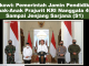 Pemerintah Jamin Pendidikan Anak-Anak Prajurit KRI Nanggala 402 Sampai Jenjang Sarjana