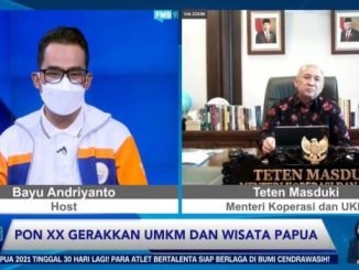 Teten Masduki: PON XX Akan Gerakkan Pelaku UMKM di Papua Saat Pandemi