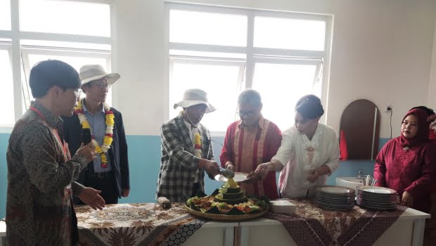 KT&G Social Welfare Foundation dan Happy People meresmikan gedung SD Ananda