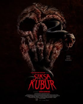 SIKSA KUBUR - OFFICIAL POSTER (4x5 FULL CREDITS) film horor