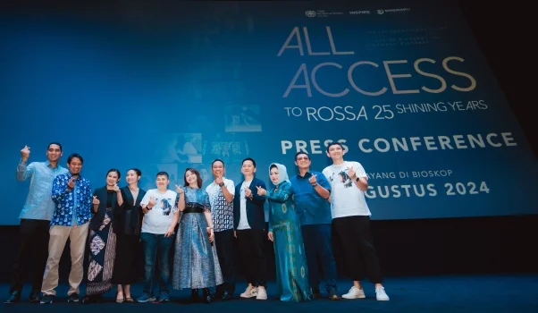rossa Film Dokumenter “All Access to Rossa 25 Shining Years