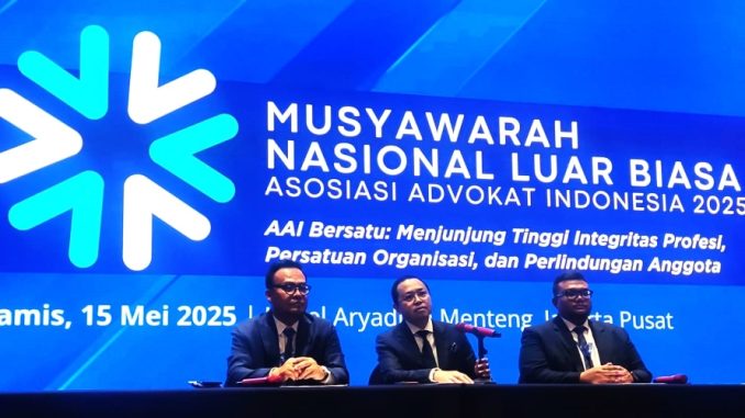 munaslub aai asosiasi advokat indonesia