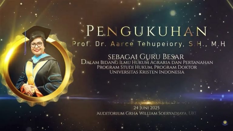 Prof. Dr. Aarce Tehupeiory, S.H., M.H