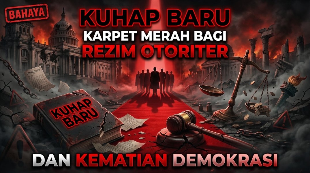 KUHAP Baru: Karpet Merah Bagi Rezim Otoriter dan Kematian Demokrasi kuhap baru