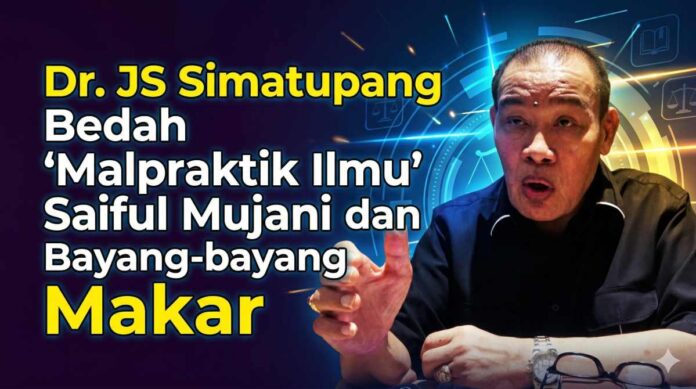 Dr. JS Simatupang Makar Saiful Mujani