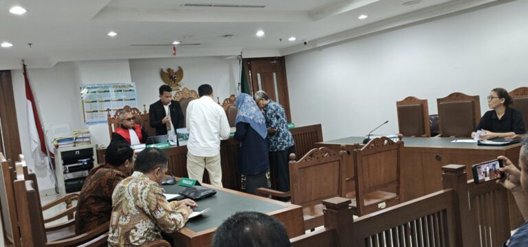 Sidang Perdata Marthen Napang